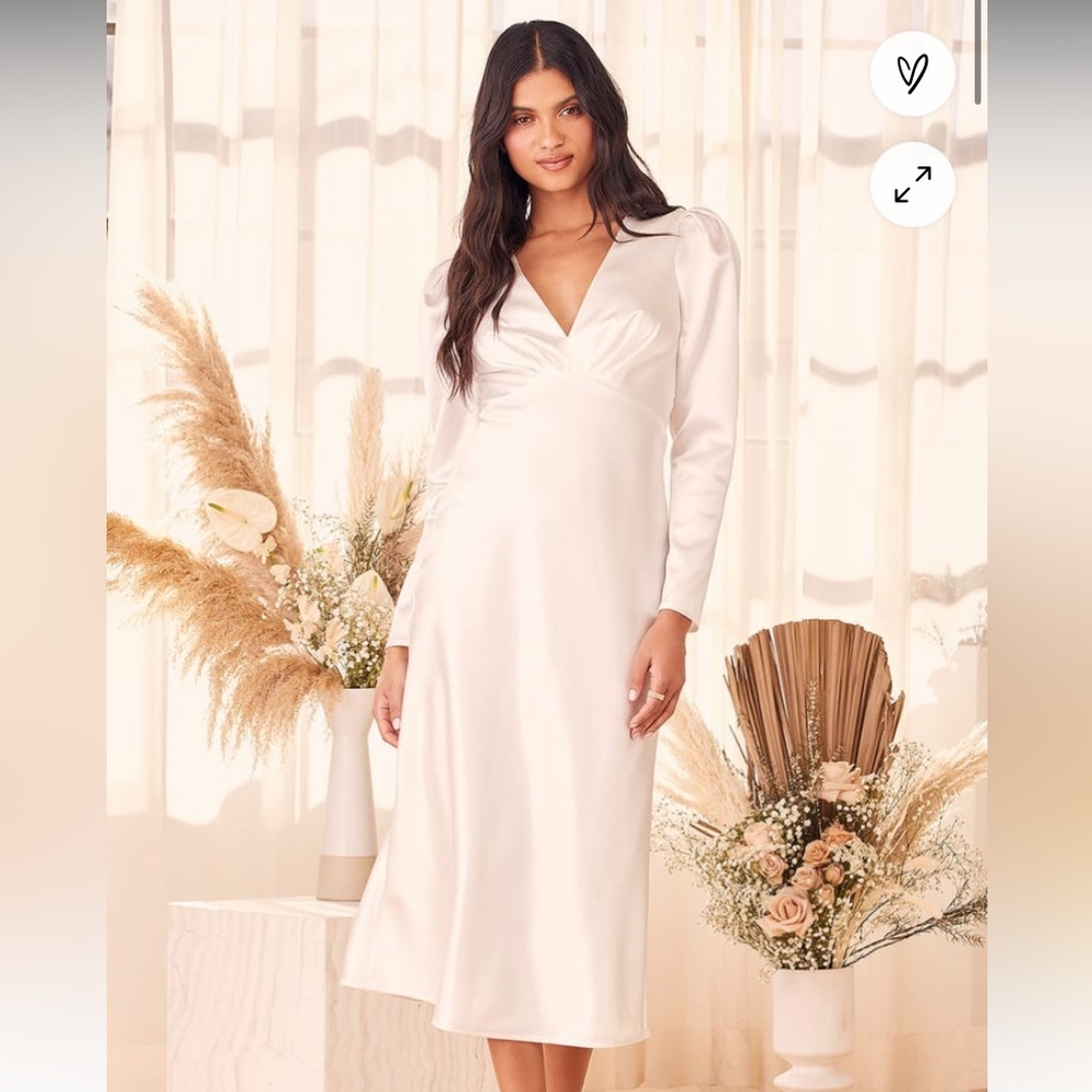 Lulu’s eternal romance midi dress